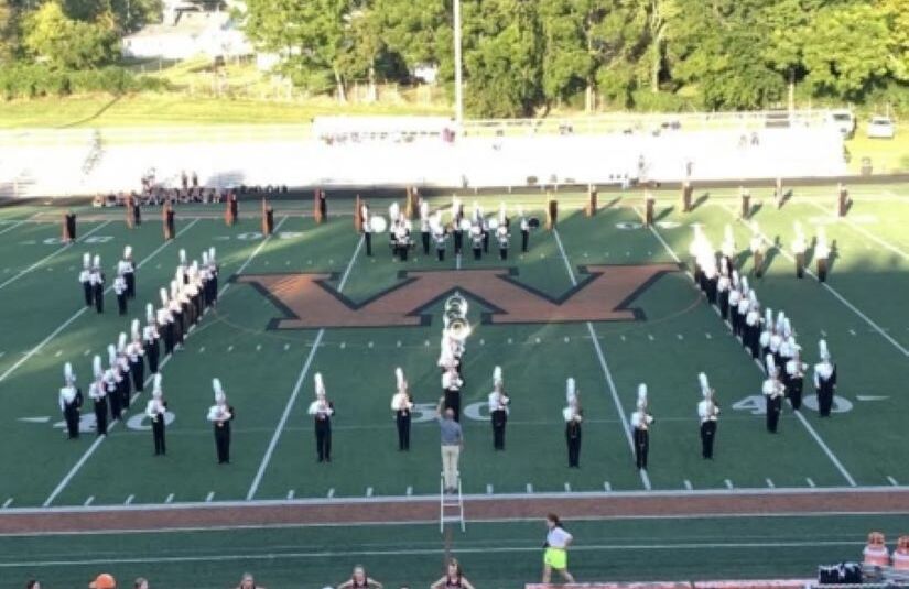 band team on field