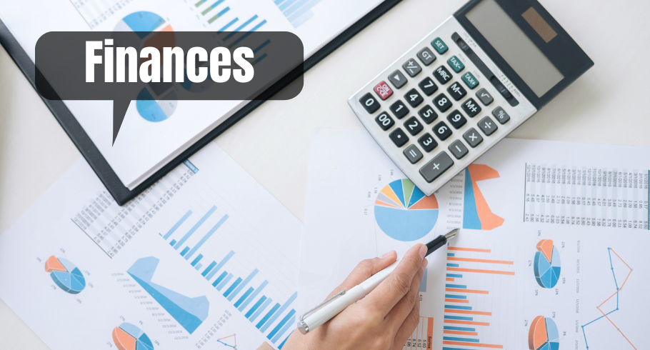 picture of financial charts and graphs